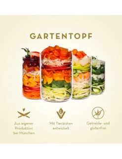 6 x Terra Canis Gartentopf Red Detox 400g