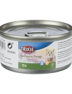 24 x TRIXIE Salmon Soup Mit Huhn & Lachs 80g