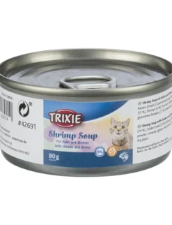 24 x TRIXIE Salmon Soup Mit Huhn & Shrimps 80g