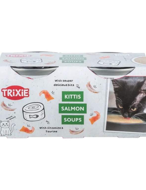 4 x TRIXIE Soup Mit Huhn & Lachs 320g