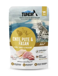 16 x Tundra Cat Ente, Pute & Fasan 85g