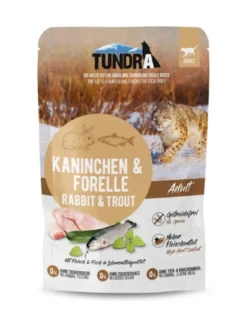 16 x Tundra Cat Kaninchen & Forelle 85g