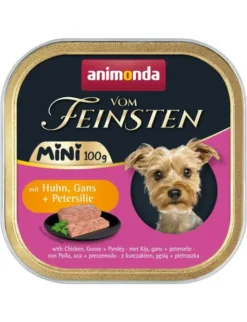 32 x Vom Feinsten Adult Mini mit Huhn, Gans & Petersilie 100g