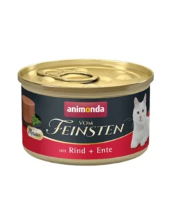 12 x Vom Feinsten Adult mit Rind & Ente 85g
