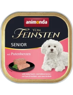 22 x Vom Feinsten Senior mit Putenherzen 150g