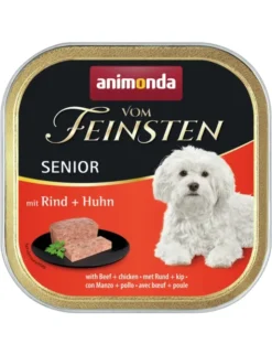 22 x Vom Feinsten Senior mit Rind & Huhn 150g