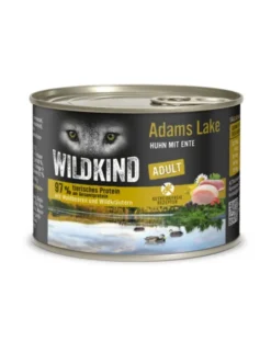 6 x WILDKIND Adult Adams Lake Huhn und Ente 200g