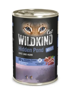6 x WILDKIND Adult Hidden Pond Ente und Huhn 400g