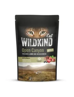 12 x WILDKIND Adult Open Canyon Lamm und Wildschwein 85g