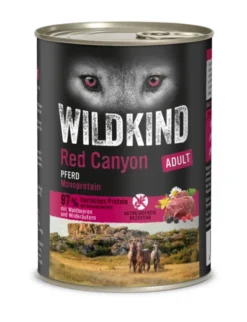 6 x WILDKIND Adult Red Canyon Pferd 400g