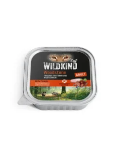 16 x WILDKIND Adult Woodstone Truthahn und Wildschwein 100g