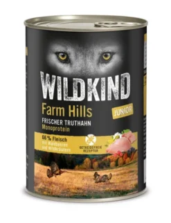 6 x WILDKIND Junior Farm Hills Truthahn 400g