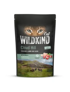 12 x WILDKIND Kitten Cloud Hill Lamm und Huhn 85g