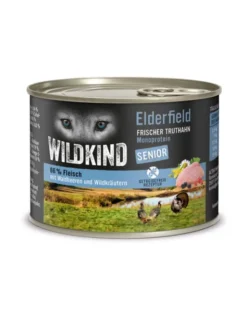 6 x WILDKIND Senior Elderfield Truthahn 200g