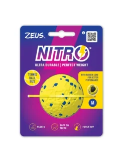 ZEUS Nitro Ball mit Gewicht gelb 6,3 cm