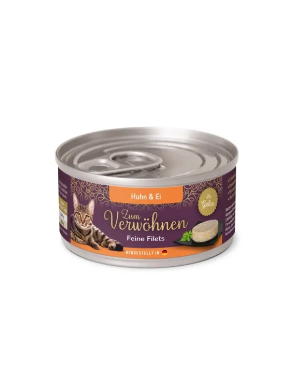 Zum Verwöhnen Feine Filets Huhn & Ei 70g
