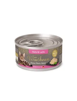 Zum Verwöhnen Feine Filets Natur Huhn & Lachs 70g