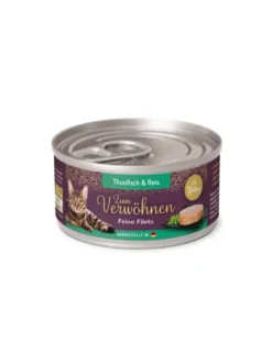 Zum Verwöhnen Feine Filets Thunfisch & Reis 70g